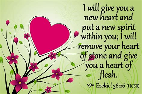 Ezekiel 36:26 - Wellspring Christian Ministries