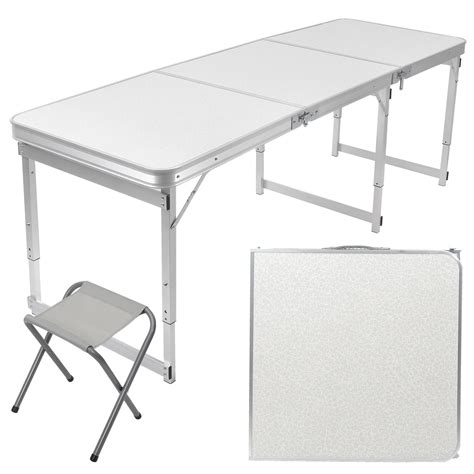 4FT & 6FT HEAVY DUTY FOLDING TABLE PORTABLE CAMPING | Ubuy India