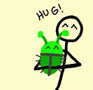 Image result for Hug a Bug Cartoon