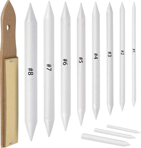 Buy LEOBRO 11 Pieces Artist Blending Stump and Tortillion Art Blender ...