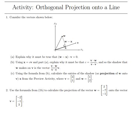 Image result for Orthogonal Projection Example