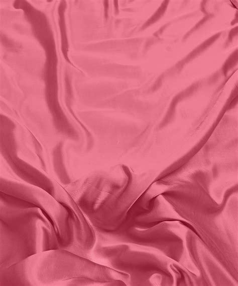 Buy Punch Pink Plain Modal Satin Fabric Online At Wholesale Prices ...