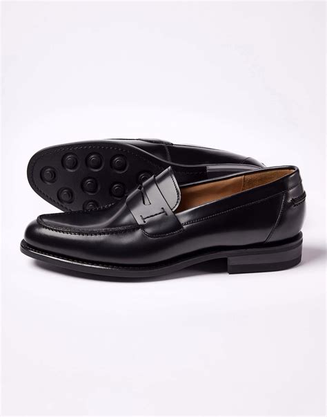 Penny Loafer - Black | Joseph Turner