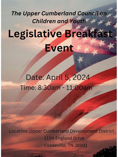 UCCCY Annual Legislative Breakfast, Upper Cumberland Development ...