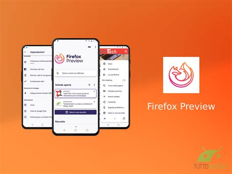 Provate le nuove funzionalità in anteprima con Firefox Preview