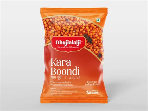 Bhujialalji Kara Boondi (pack of 1) 150g | Fried crispy & spicy bengal ...