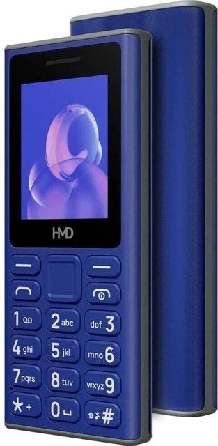 hmd 105 Dual Sim Keypad Phone with Built-in UPI App, Wireless FM Radio ...