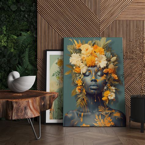 Floral Dreams: Surreal Nature-Inspired Canvas Art Print – Kotart