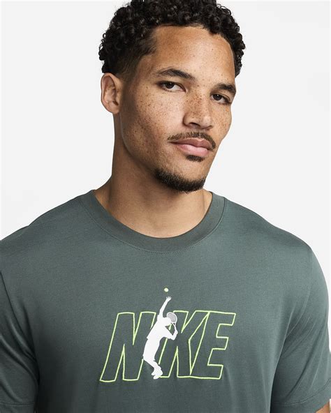 NikeCourt Men's Dri-FIT Tennis T-Shirt. Nike IN
