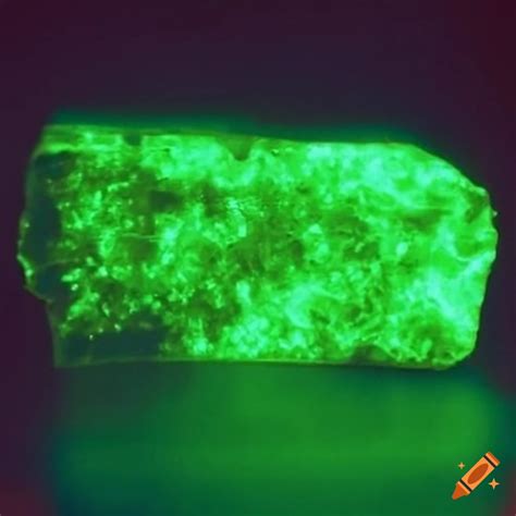 Glowing uranium 235 bar on Craiyon - how hot is uranium