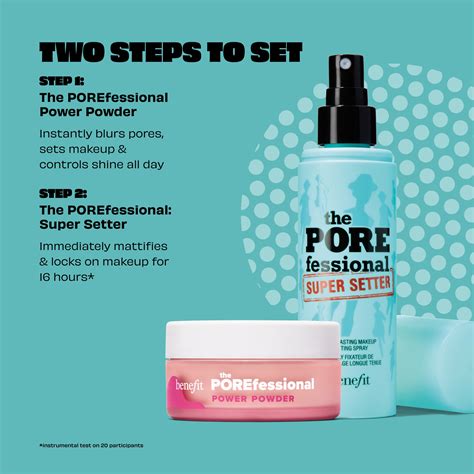 The POREfessional Set Up Setting Spray & Powder Duo • 125.5g