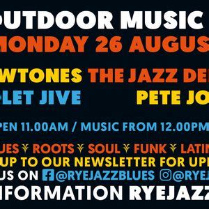 Outdoor Music Stage - Monday, Kino Rye, 26 August 2024 | AllEvents.in