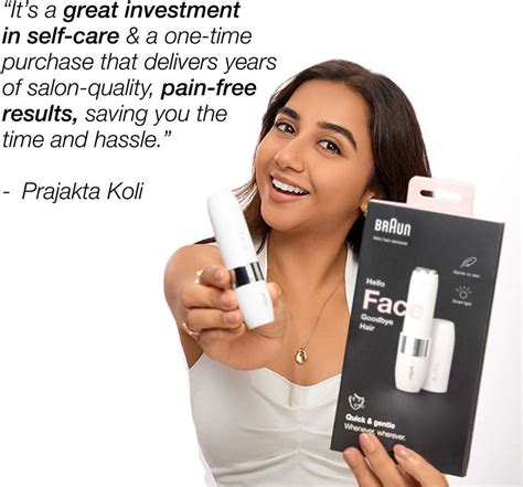 Braun Face Mini Hair Remover FS1000 Cordless for Women Cordless ...