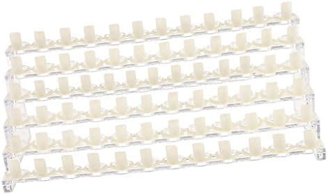 Segolike 72 SLOTS / 6 TIERS Professional Clear Manicure Nail Art ...