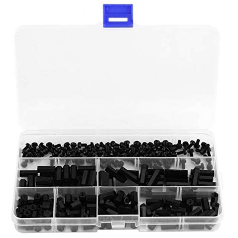 250pcs Nylon M2 M3 Male Female Hex Column Standoff Spacer | Desertcart ...