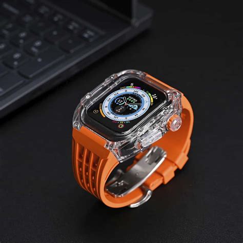 Auriglo Ultron Premium Watch Casing Kit (44-45MM) – Orange