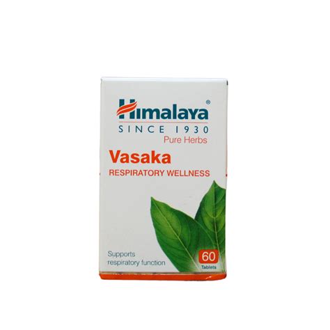 Buy Himalaya Vasaka Tablets - 60 Tablets Online - Ayush Care