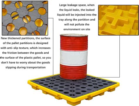 JDXQBLD Spill Platforms, Spill Containment Platform, Yellow India | Ubuy