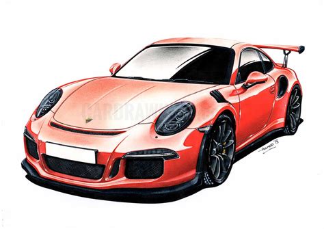 Porsche 911 Drawing at PaintingValley.com | Explore collection of Porsche 911 Drawing