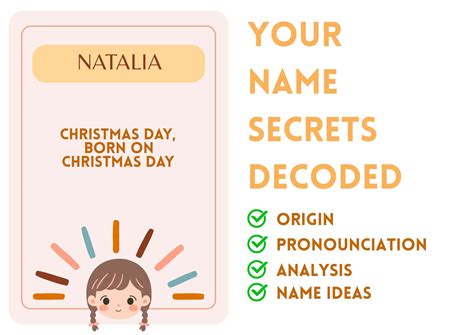Natalia - Christian Girl Name Meaning and Pronunciation