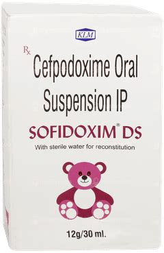 Sofidoxim Ds Oral Suspension 30 Ml: Uses, Side Effects, Price & Substitutes