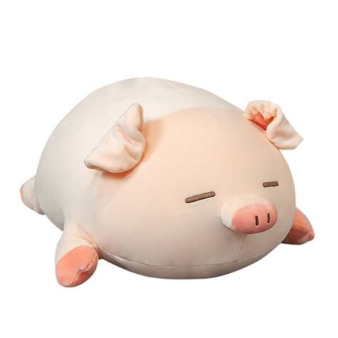 Qzbees 20 Fat Pink Pig Stuffed Animal Hugging Pillow India | Ubuy