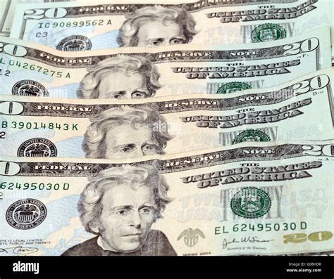 20 dollar bill united states hi-res stock photography and images - Alamy