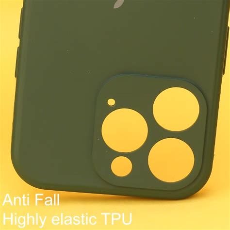 Dark Green Candy Silicone Case for Apple Iphone 15 Pro – The Hatke