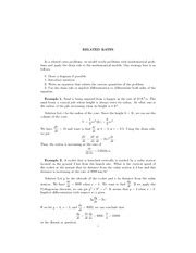 Image result for Related Rates Sample Problems