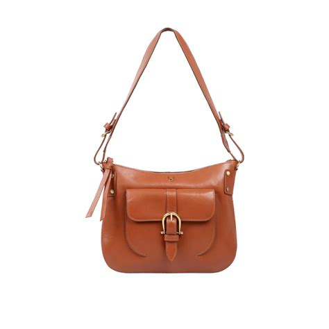 Buy Tan Al Capone 02 Shoulder Bag Online - Hidesign