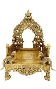 BRIXUS Brass Chowki with Prabhavali, Shinghashan, Peetha, Peetalu ...