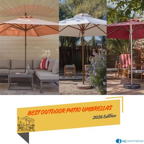 Best Outdoor Patio Umbrellas in 2026 | Ultimate Buying Guide