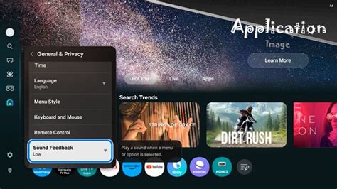 2025 Samsung Smart TV Menu Style and Sound Feedback guide | Samsung India