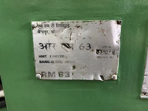 HMT Radial Drilling Machine - Hmt Rm62 Radial Drilling Machine Trader ...