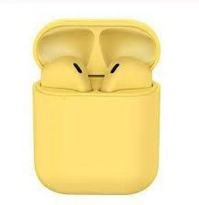 Hooter Inpods 12 TWS (YELLOW) BLUETOOTH HEADSET Bluetooth Price in ...