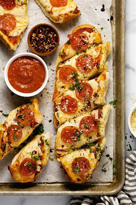Garlic Bread Pizza