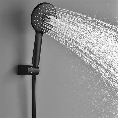 Buy PSVOD Bathroom Shower Faucet Set, Wall Mounted Rain Shower System ...