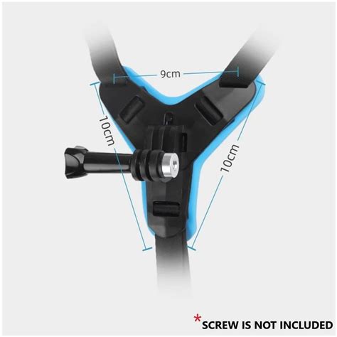 Helment Mount - Helmet Chin Mount for Motorcycle Helmet Strap For ...