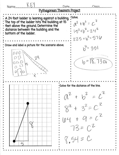 Image result for Maths Pythagoras Theorem Project