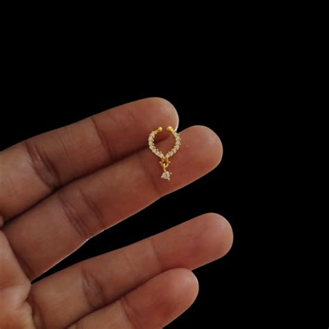 Silver Septum Nosepin – Aahaanamooguthi