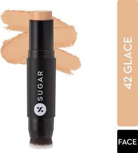 SUGAR Cosmetics Ace Of Face Foundation Stick With Inbuilt Brush ...