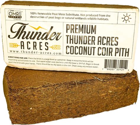 Buy कोको कॉयर ईंट, ओएमआरआई कार्बनिक उपयोग 50 के लिए सूचीबद्ध Online at ...