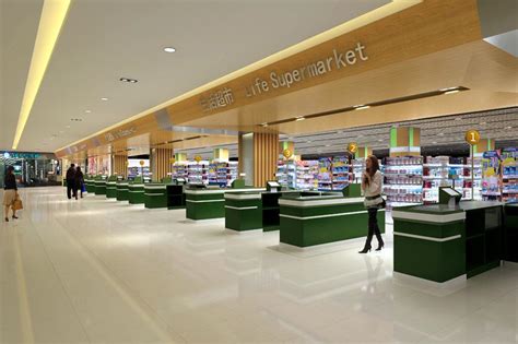 800平方大型超市水果区装修设计图_装信通网效果图