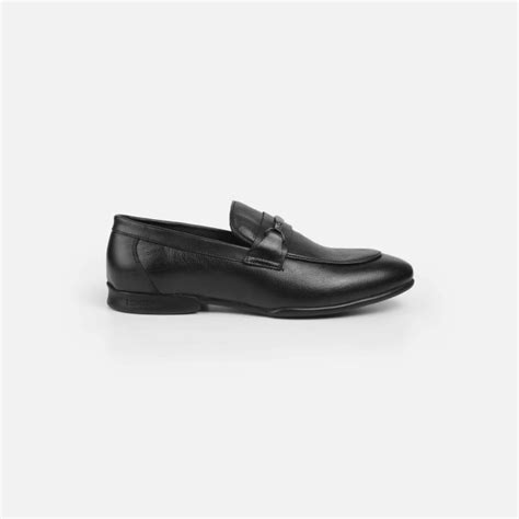 Buy Mochi Men Black Formal Slip Ons Online | SKU: 19-686-11-40 – Mochi ...