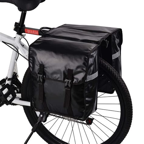 CamGo Pannier Bags for Bike - Waterproof Bicycle Rear Seat Panniers ...