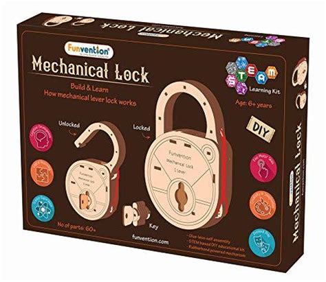 Buy Funvention Mechanical Lock - DIY STEM base learning Utility kit ...