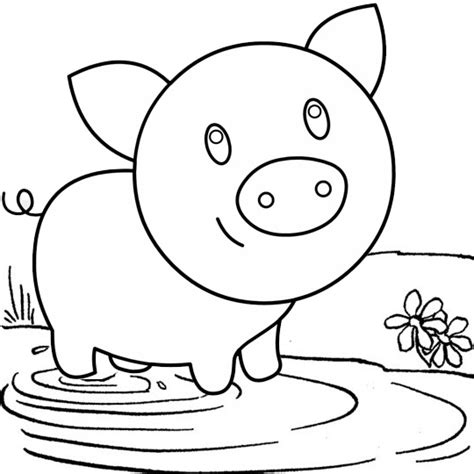 Coloring Pages For Pigs