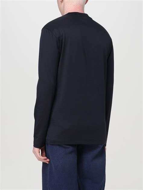 Emporio Armani Outlet: T-shirt men - Black | Emporio Armani t-shirt 8N1TE91JUVZ online at GIGLIO.COM