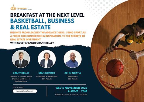 Breakfast at the Next Level | Basketball, Business & Real Estate ...