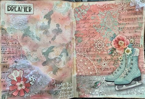 COST $33 - February Art Journal "Skates" with Kerri-Ann, 9250 MacLeod ...